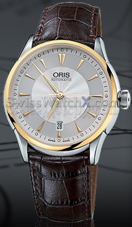 Oris Artelier Date 733 7591 43 51 LS - Click Image to Close